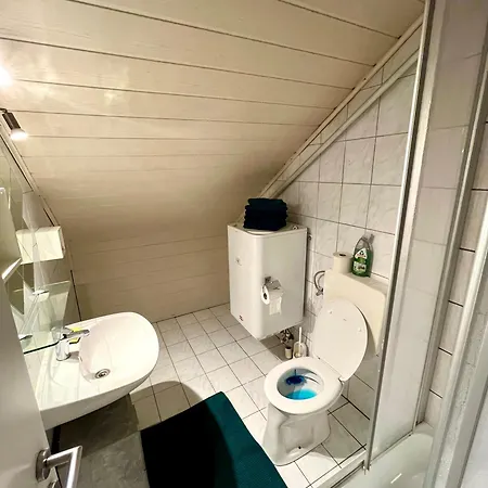 公寓 Hochgelegene Geraeumige Monteurwohnung