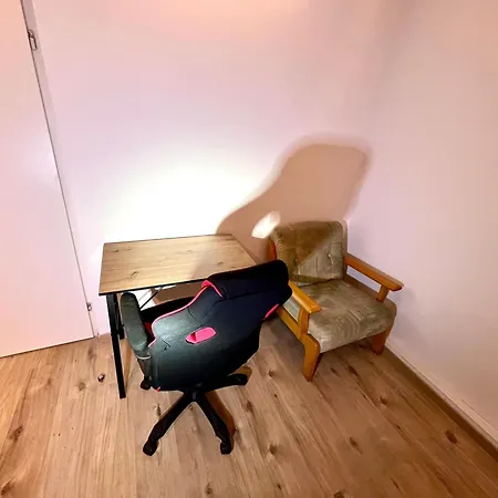 公寓 Hochgelegene Geraeumige Monteurwohnung